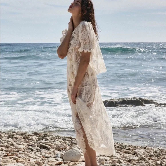 NWOT DÔEN Sebastiane Skirt in Sea Salt - Picture 5 of 12